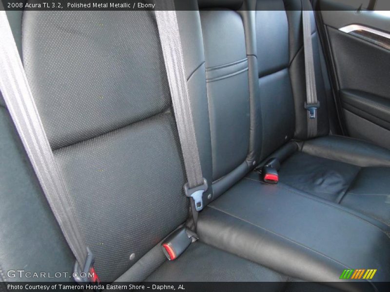 Polished Metal Metallic / Ebony 2008 Acura TL 3.2