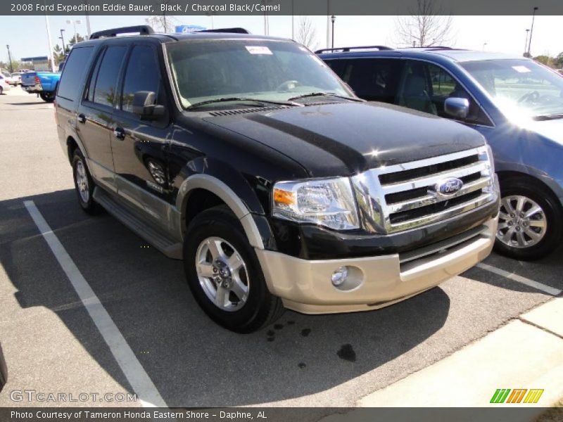 Black / Charcoal Black/Camel 2008 Ford Expedition Eddie Bauer