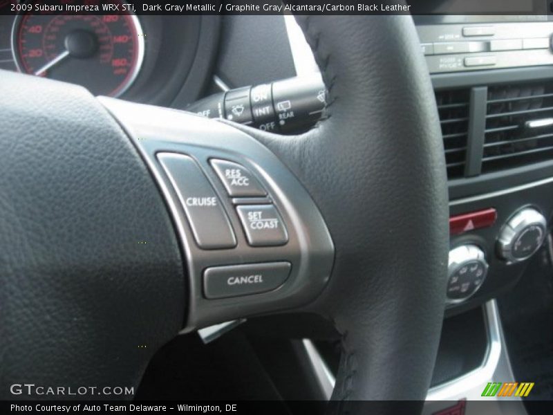 Controls of 2009 Impreza WRX STi