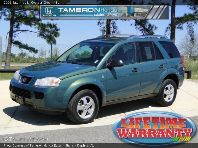 Cypress Green / Tan 2006 Saturn VUE