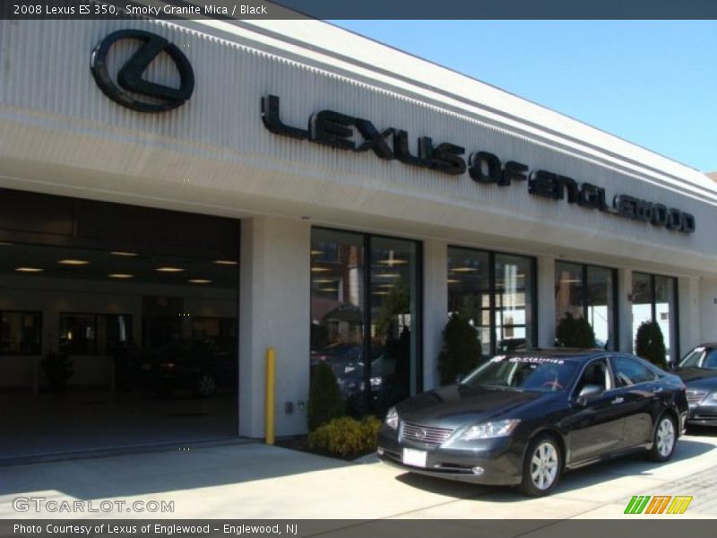 Smoky Granite Mica / Black 2008 Lexus ES 350