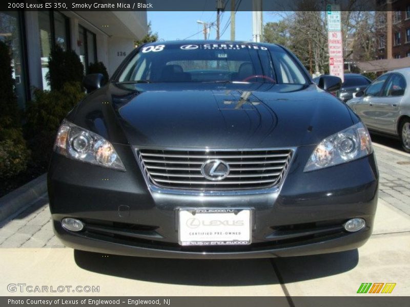 Smoky Granite Mica / Black 2008 Lexus ES 350