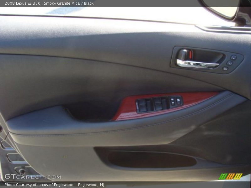 Smoky Granite Mica / Black 2008 Lexus ES 350
