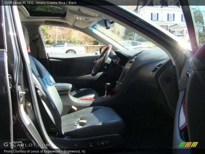 Smoky Granite Mica / Black 2008 Lexus ES 350