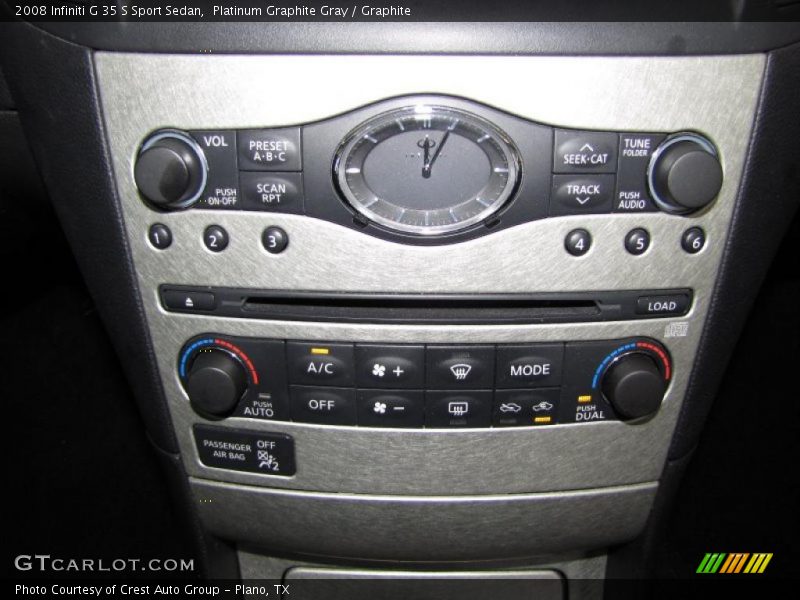 Platinum Graphite Gray / Graphite 2008 Infiniti G 35 S Sport Sedan