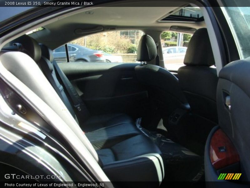 Smoky Granite Mica / Black 2008 Lexus ES 350