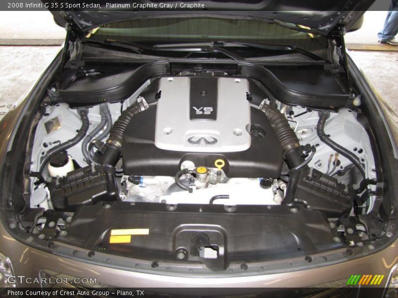 Platinum Graphite Gray / Graphite 2008 Infiniti G 35 S Sport Sedan