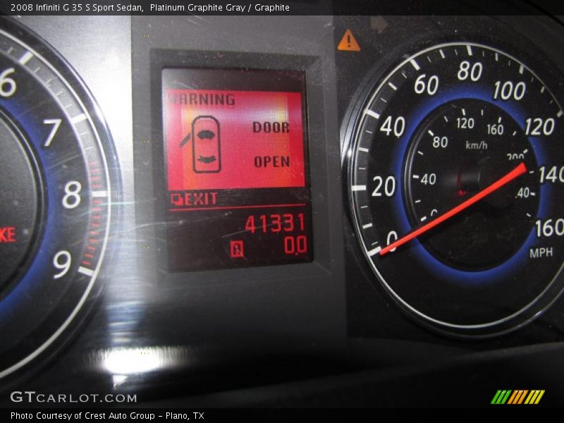 Platinum Graphite Gray / Graphite 2008 Infiniti G 35 S Sport Sedan