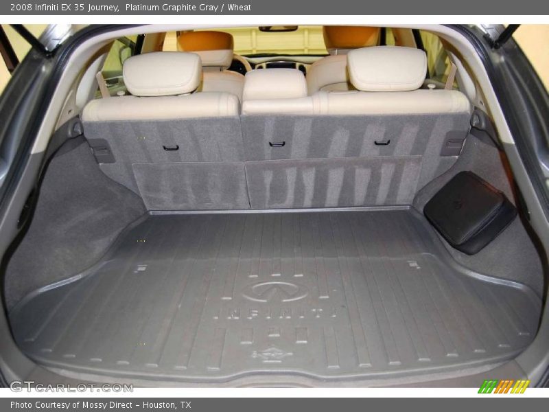 Platinum Graphite Gray / Wheat 2008 Infiniti EX 35 Journey