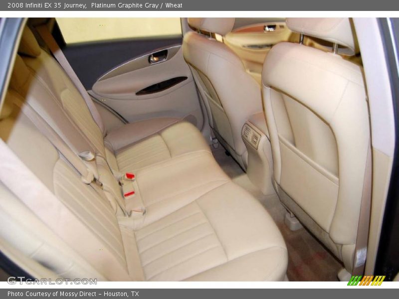 Platinum Graphite Gray / Wheat 2008 Infiniti EX 35 Journey