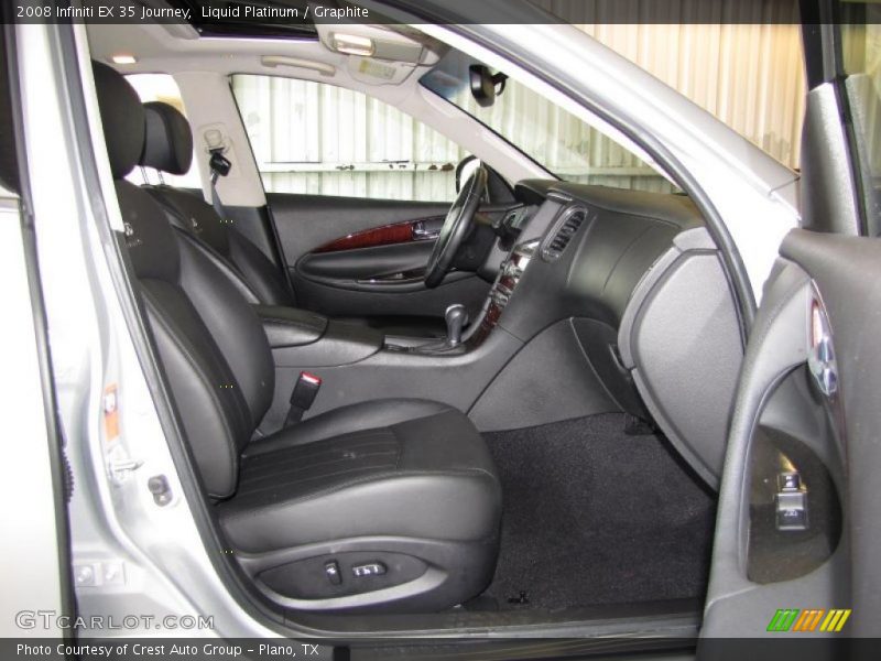 Liquid Platinum / Graphite 2008 Infiniti EX 35 Journey