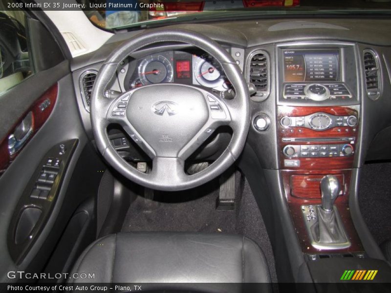 Liquid Platinum / Graphite 2008 Infiniti EX 35 Journey