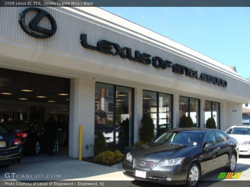 Smoky Granite Mica / Black 2008 Lexus ES 350