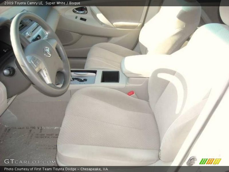 Super White / Bisque 2009 Toyota Camry LE