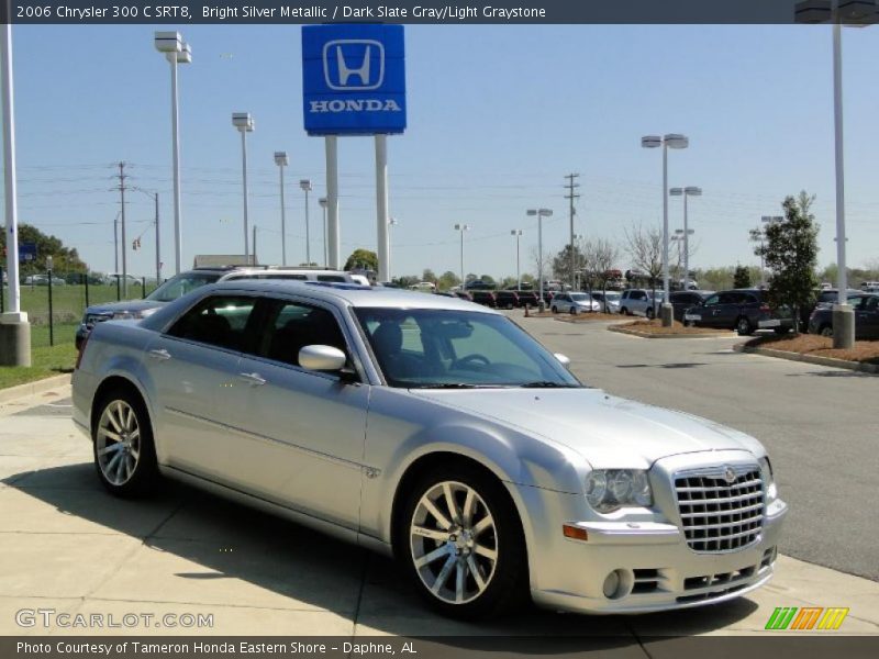 Bright Silver Metallic / Dark Slate Gray/Light Graystone 2006 Chrysler 300 C SRT8