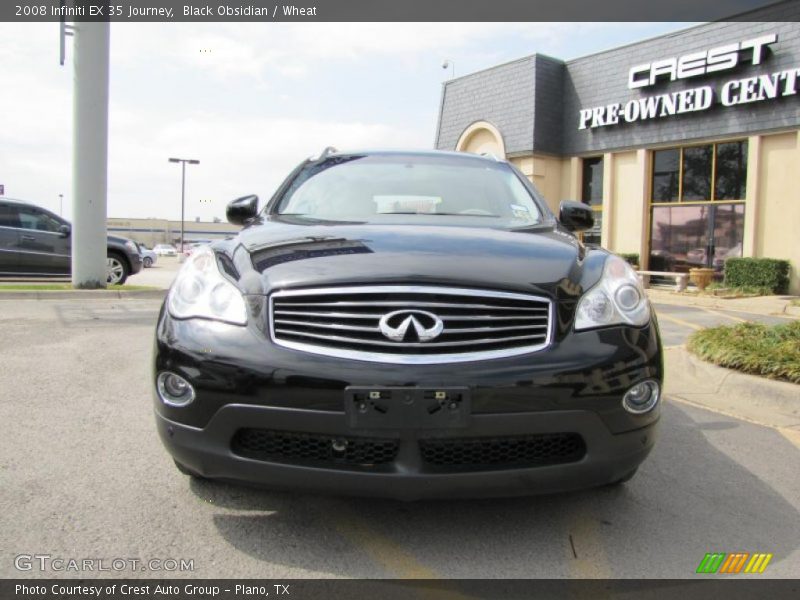 Black Obsidian / Wheat 2008 Infiniti EX 35 Journey