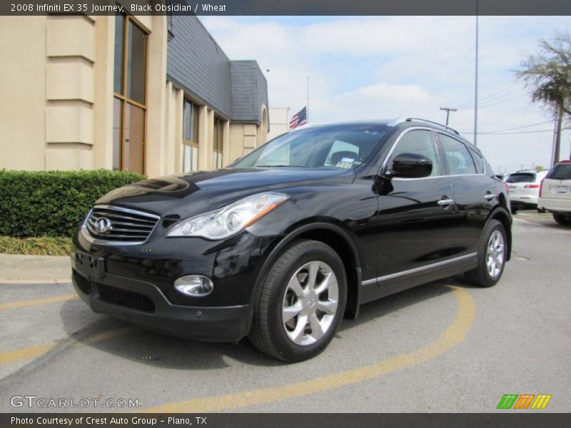 Black Obsidian / Wheat 2008 Infiniti EX 35 Journey