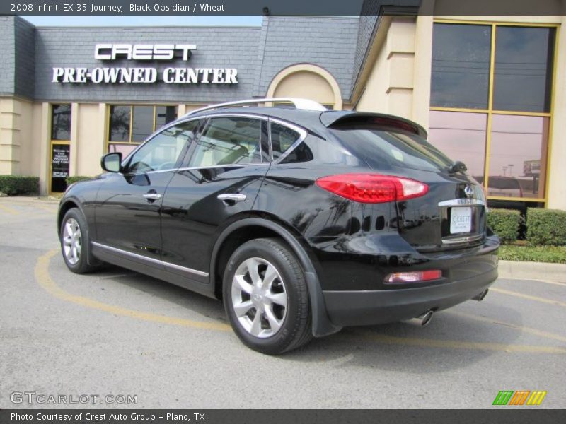 Black Obsidian / Wheat 2008 Infiniti EX 35 Journey