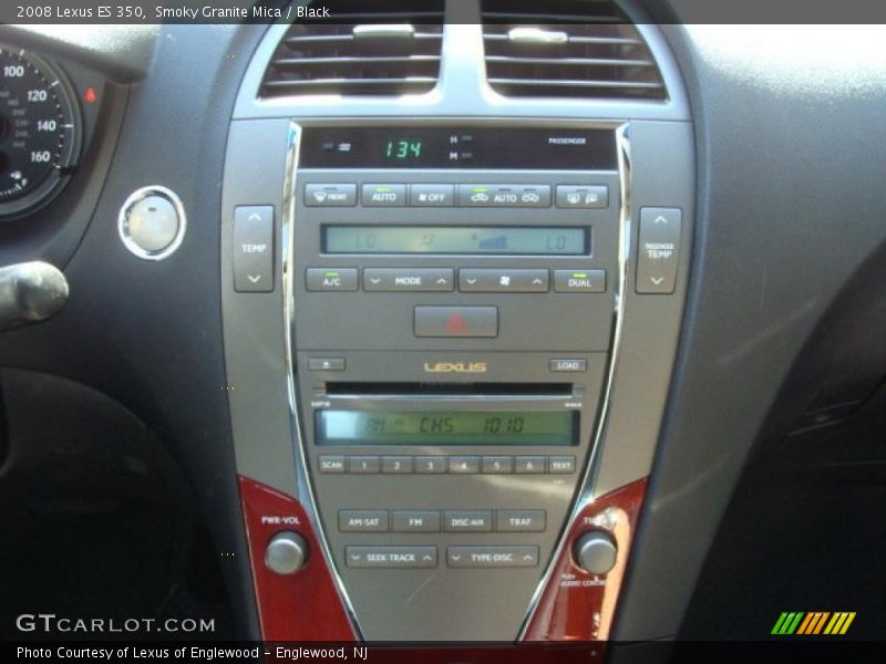 Smoky Granite Mica / Black 2008 Lexus ES 350