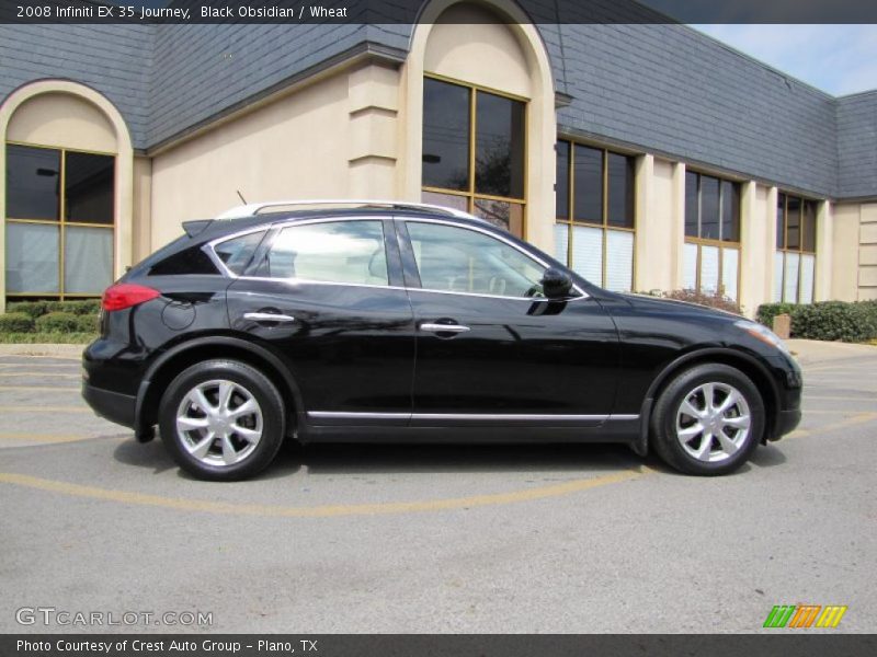 Black Obsidian / Wheat 2008 Infiniti EX 35 Journey