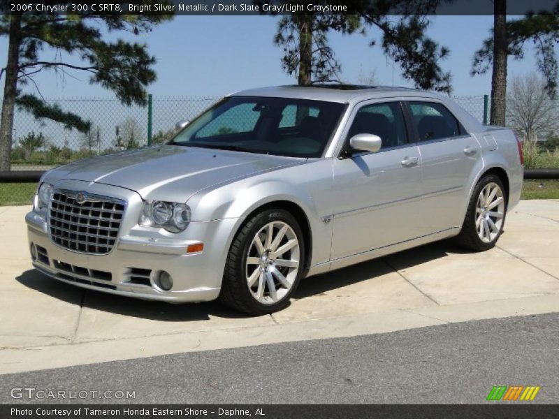 Bright Silver Metallic / Dark Slate Gray/Light Graystone 2006 Chrysler 300 C SRT8