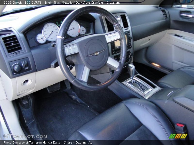 Bright Silver Metallic / Dark Slate Gray/Light Graystone 2006 Chrysler 300 C SRT8
