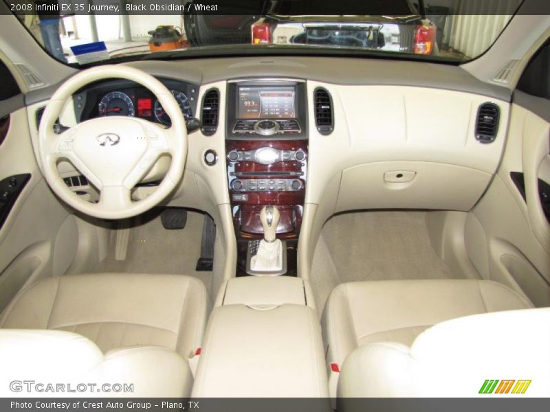 Black Obsidian / Wheat 2008 Infiniti EX 35 Journey