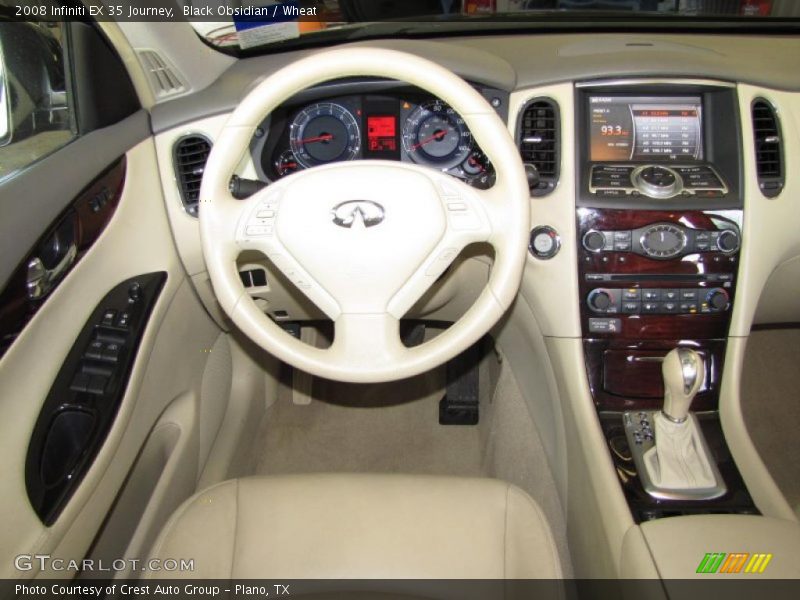 Black Obsidian / Wheat 2008 Infiniti EX 35 Journey