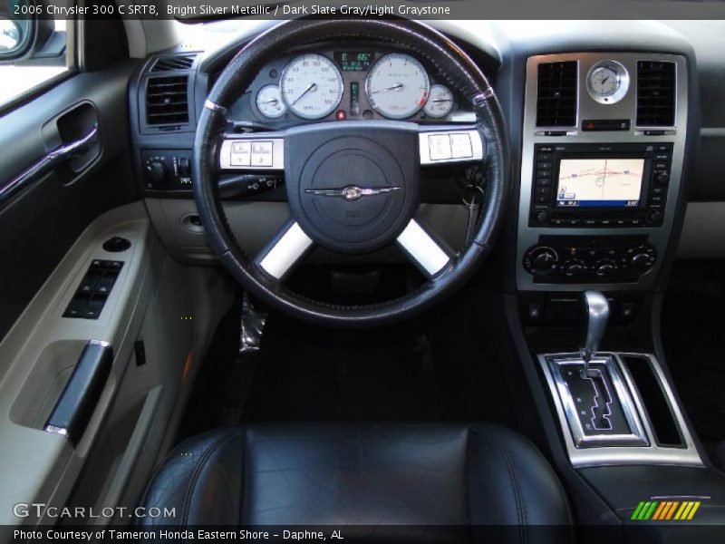 Bright Silver Metallic / Dark Slate Gray/Light Graystone 2006 Chrysler 300 C SRT8