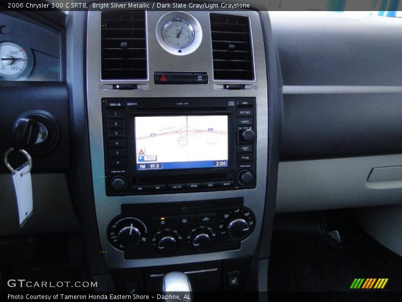 Bright Silver Metallic / Dark Slate Gray/Light Graystone 2006 Chrysler 300 C SRT8