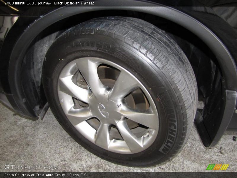 Black Obsidian / Wheat 2008 Infiniti EX 35 Journey