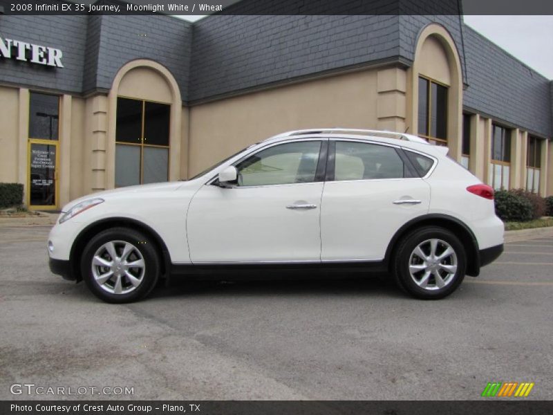Moonlight White / Wheat 2008 Infiniti EX 35 Journey