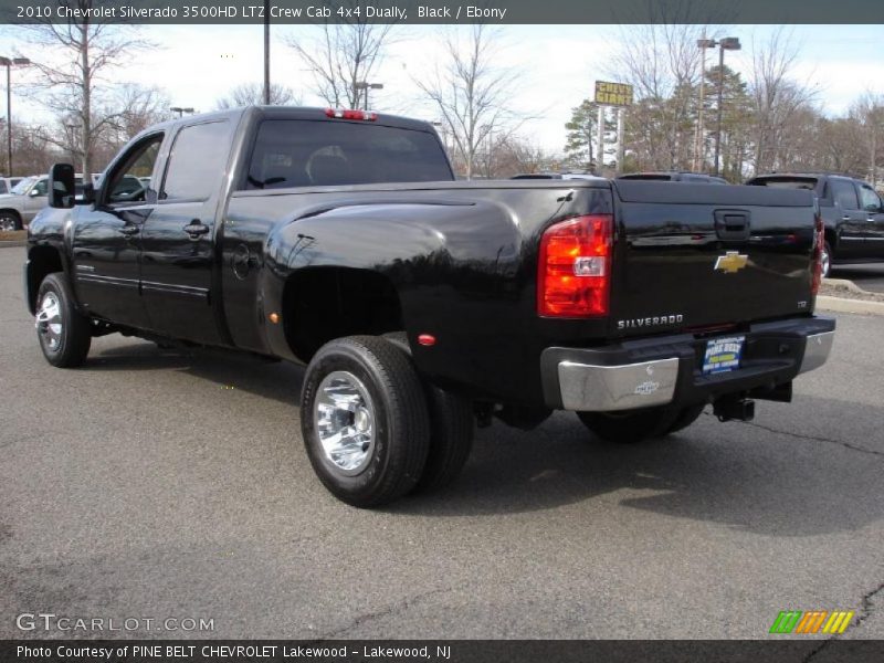 Black / Ebony 2010 Chevrolet Silverado 3500HD LTZ Crew Cab 4x4 Dually