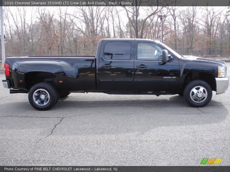 Black / Ebony 2010 Chevrolet Silverado 3500HD LTZ Crew Cab 4x4 Dually