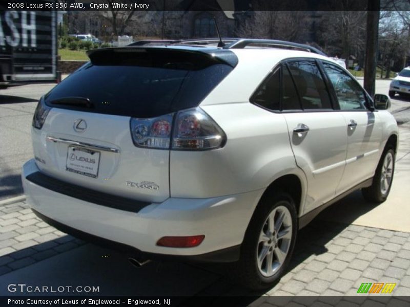 Crystal White / Ivory 2008 Lexus RX 350 AWD