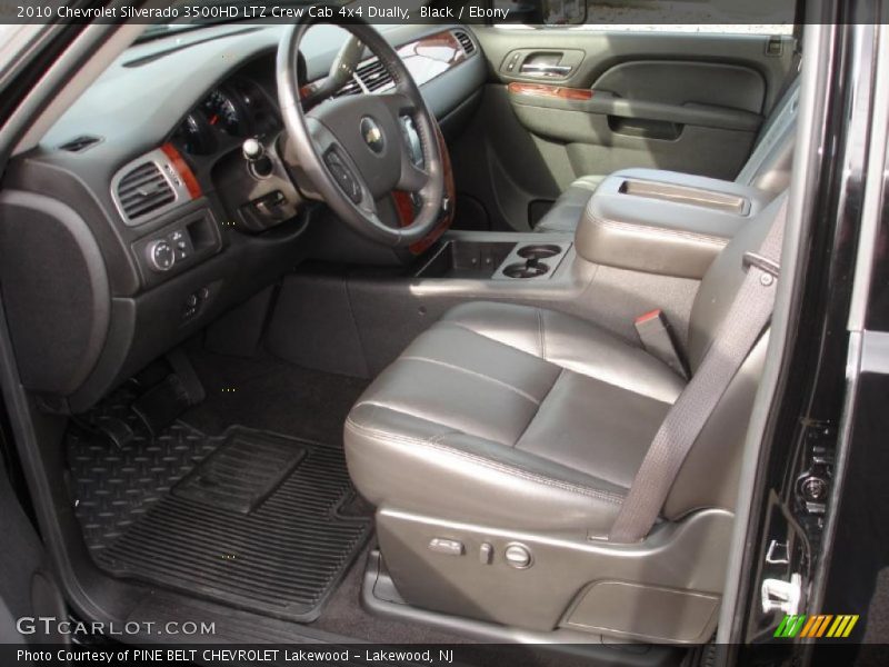  2010 Silverado 3500HD LTZ Crew Cab 4x4 Dually Ebony Interior
