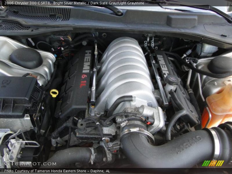 Bright Silver Metallic / Dark Slate Gray/Light Graystone 2006 Chrysler 300 C SRT8