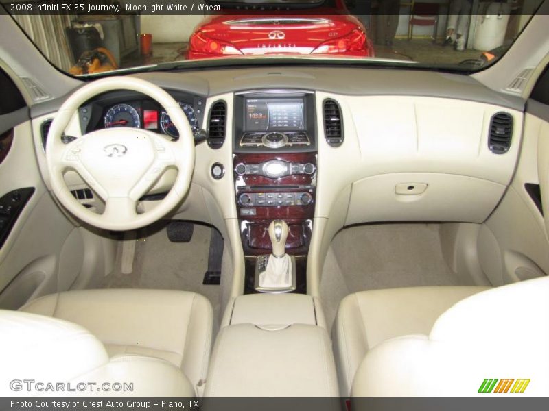 Moonlight White / Wheat 2008 Infiniti EX 35 Journey