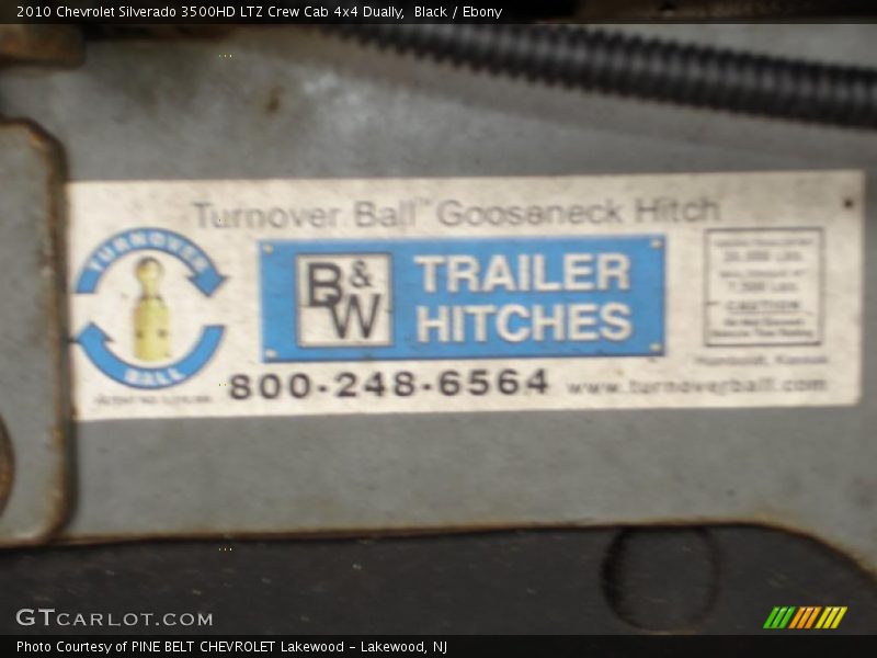 Black / Ebony 2010 Chevrolet Silverado 3500HD LTZ Crew Cab 4x4 Dually