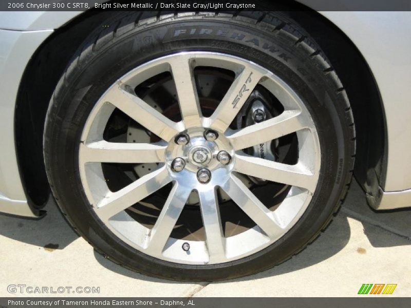 Bright Silver Metallic / Dark Slate Gray/Light Graystone 2006 Chrysler 300 C SRT8