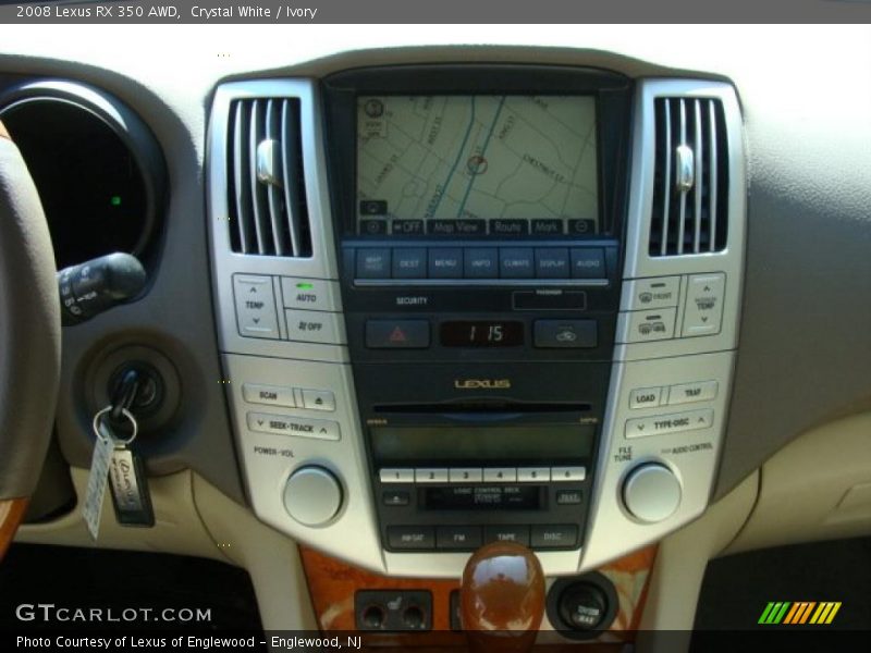 Crystal White / Ivory 2008 Lexus RX 350 AWD