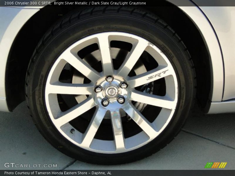 Bright Silver Metallic / Dark Slate Gray/Light Graystone 2006 Chrysler 300 C SRT8