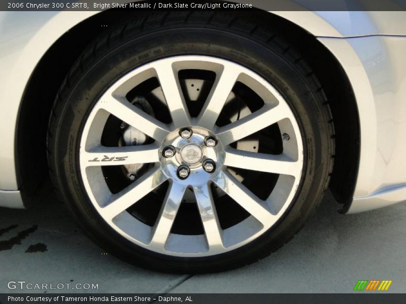 Bright Silver Metallic / Dark Slate Gray/Light Graystone 2006 Chrysler 300 C SRT8
