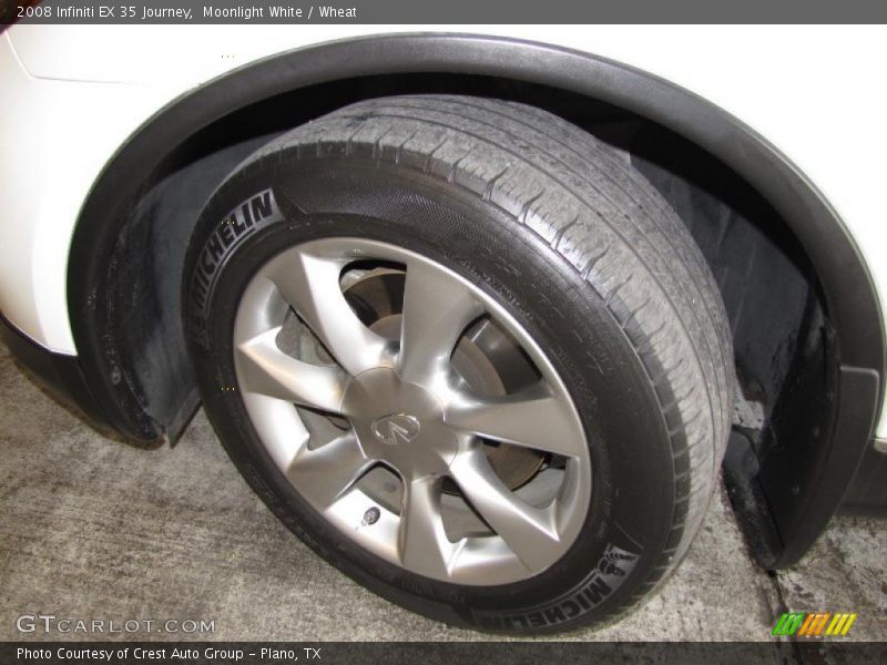 Moonlight White / Wheat 2008 Infiniti EX 35 Journey