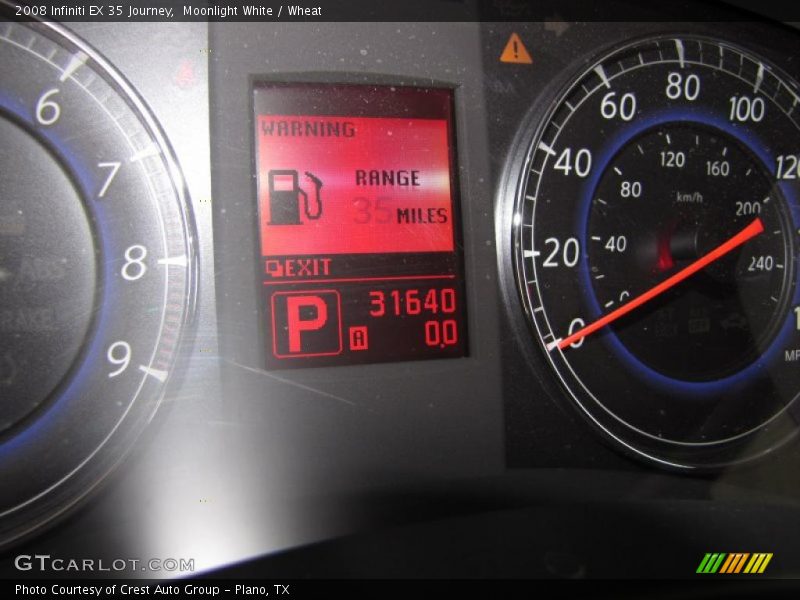 Moonlight White / Wheat 2008 Infiniti EX 35 Journey