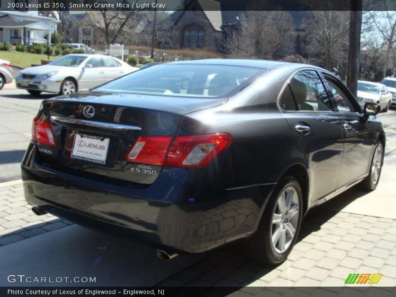 Smokey Granite Mica / Light Gray 2009 Lexus ES 350
