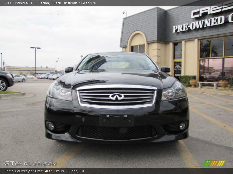 Black Obsidian / Graphite 2010 Infiniti M 35 S Sedan