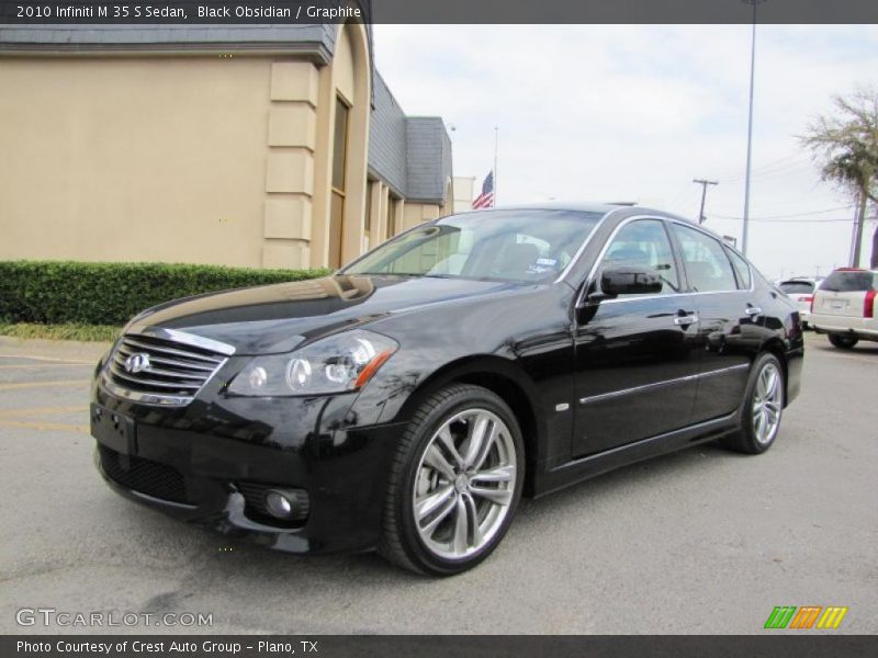 Front 3/4 View of 2010 M 35 S Sedan