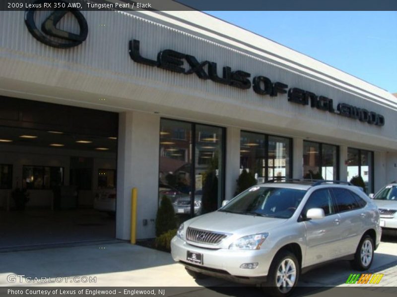 Tungsten Pearl / Black 2009 Lexus RX 350 AWD