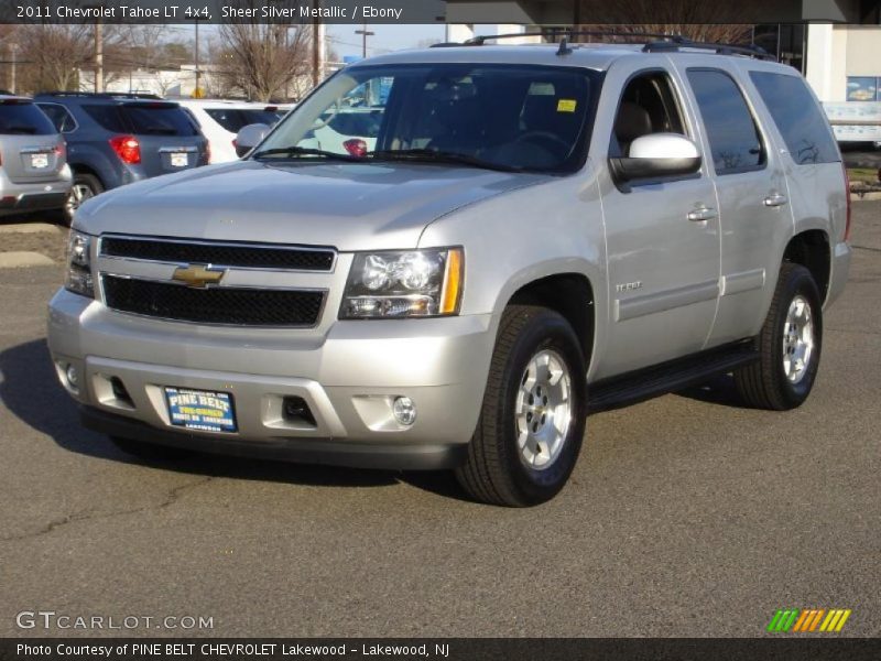 Sheer Silver Metallic / Ebony 2011 Chevrolet Tahoe LT 4x4